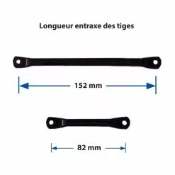 Porte Bagages Noir Charge 35 Kg Vélo Steco -Sonnettes et klaxons pour vélo Soldes porte bagages noir charge 35 kg velo steco 1 3