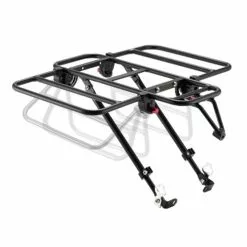 Newton Porte-bagages Vélo Avant à Plateforme Avec Côtés Rabattables