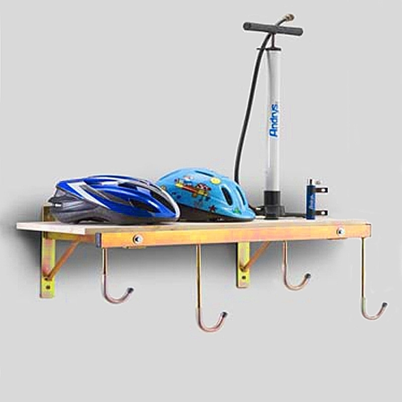 Andrys Porte-vélos Mural 4 Places Avec étagère 1 Andrys Porte-vélos Mural 4 Places Avec étagère