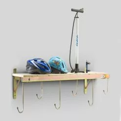 Andrys Porte-vélos Mural 6 Places Avec étagère
