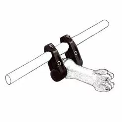 Messingschlager Prolongateur Et Réhausseur Pour Guidon De Vélo
