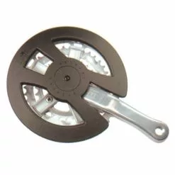 Funecobikes Protège-plateau Noir Pour Plateau Jusqu'à 48 Dents