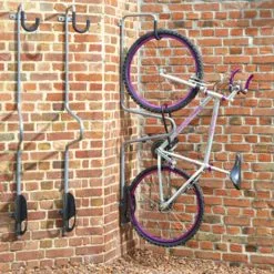 Range Vélo Mural Individuel Avec Support Antivol Mottez