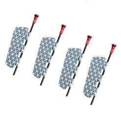 Vélo Original Réflecteurs De Rayons De Sécurité Pour Roues De Vélo - Par 4