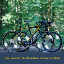 Vélo Original Réflecteurs De Rayons De Sécurité Pour Roues De Vélo - Par 4 -Sonnettes et klaxons pour vélo Soldes reflecteurs de rayons de securite pour roues de velo par 4 3