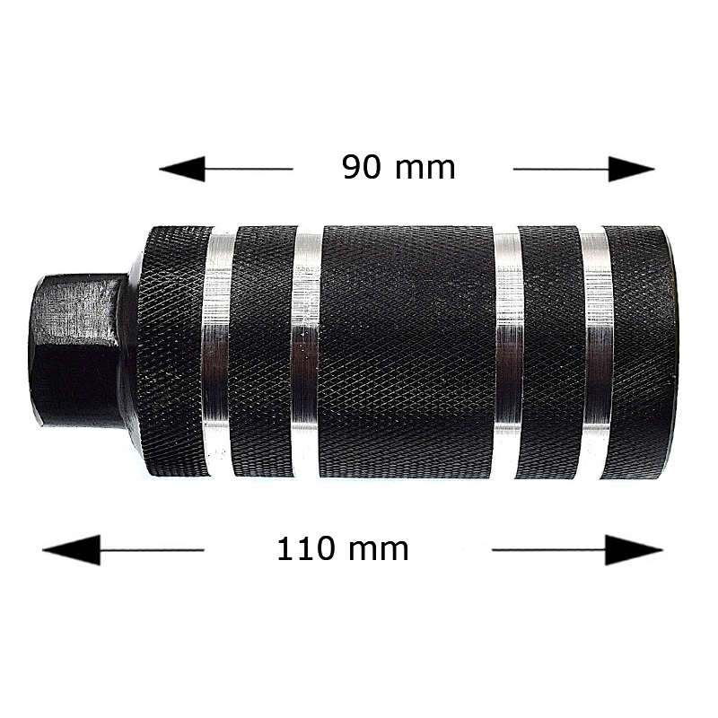 Messingschlager Repose Pied BMX D50 Pour Axe De 10 L 110 Mm 3 Messingschlager Repose Pied BMX D50 Pour Axe De 10 L 110 Mm – Image 3