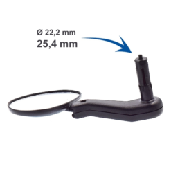 Maxxus Rétroviseur Pour Montage Sur Embout De Guidon Vélo -Sonnettes et klaxons pour vélo Soldes retroviseur pour montage sur embout de guidon velo 2