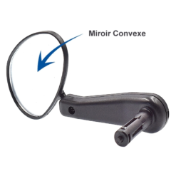Maxxus Rétroviseur Pour Montage Sur Embout De Guidon Vélo -Sonnettes et klaxons pour vélo Soldes retroviseur pour montage sur embout de guidon velo 4