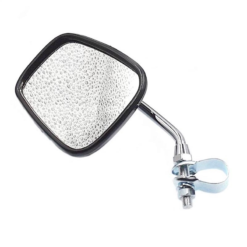 Point Rétroviseur Rectangulaire Orientable Pour Vélo