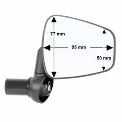 ZEFAL Rétroviseur Vélo Droit Grand Miroir Dooback 2 Zéfal 10 ZEFAL Rétroviseur Vélo Droit Grand Miroir Dooback 2 Zéfal -Sonnettes et klaxons pour vélo Soldes retroviseur velo droit grand miroir dooback 2 zefal 4