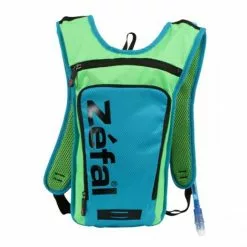 Sonnettes et klaxons pour vélo Soldes 22 ZEFAL Sac Hydratation Z HYDRO M - Vert / Bleu