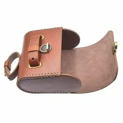 Sacoche De Selle Vélo Vintage En Cuir Brun -Sonnettes et klaxons pour vélo Soldes sacoche de selle velo vintage en cuir brun 4