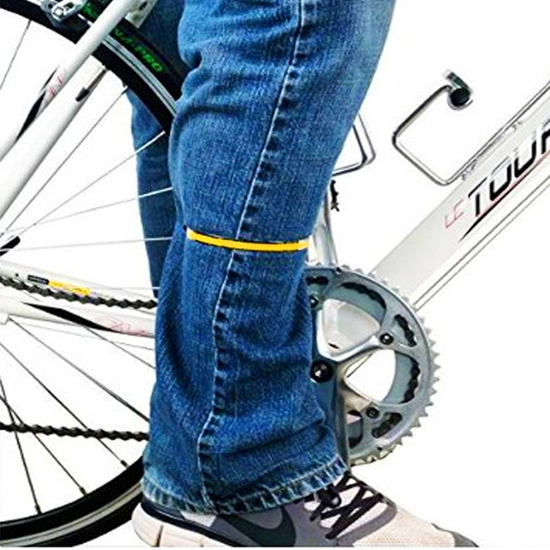 Messingschlager Serre Pantalon Rigide Réfléchissant Pour Cycliste - Par 2 2 Messingschlager Serre Pantalon Rigide Réfléchissant Pour Cycliste - Par 2 – Image 2