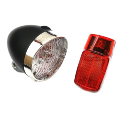 Maxxus Set D'éclairage à Piles Avant/arrière Pour Vélo