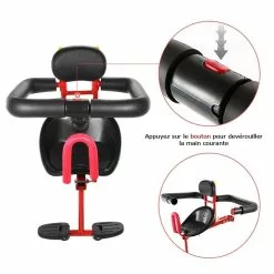 Funecobikes Siège De Vélo Pour Enfants Cyclissimo 8 Funecobikes Siège De Vélo Pour Enfants Cyclissimo -Sonnettes et klaxons pour vélo Soldes siege de velo pour enfants cyclissimo 2
