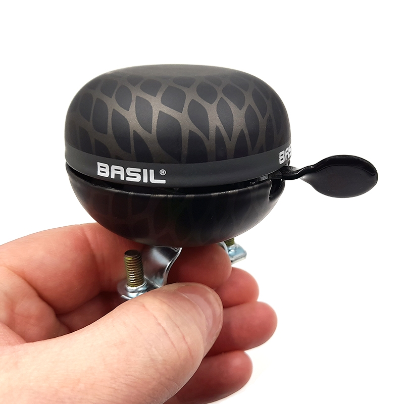 Sonnette Basil Noir Bell 60 Mm Pour Vélo 2 Sonnette Basil Noir Bell 60 Mm Pour Vélo – Image 2