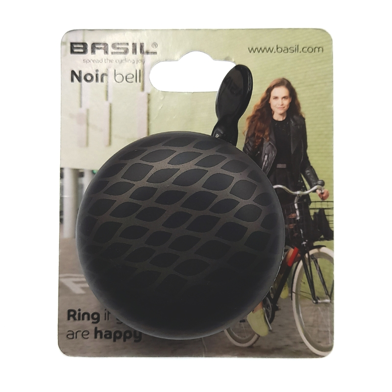 Sonnette Basil Noir Bell 60 Mm Pour Vélo 6 Sonnette Basil Noir Bell 60 Mm Pour Vélo – Image 6