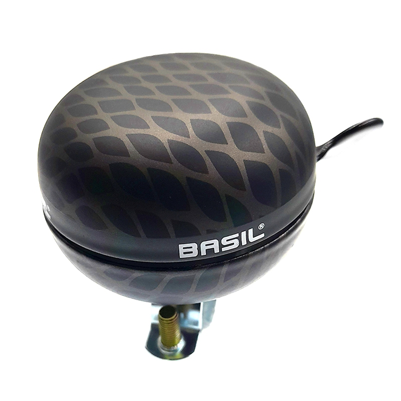 Sonnette Basil Noir Bell 60 Mm Pour Vélo 1 Sonnette Basil Noir Bell 60 Mm Pour Vélo