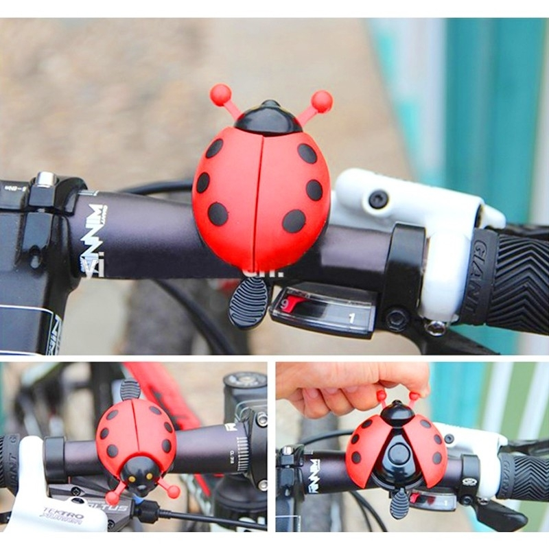 Maxxus Sonnette Coccinelle Enfants Rouge 2 Maxxus Sonnette Coccinelle Enfants Rouge – Image 2