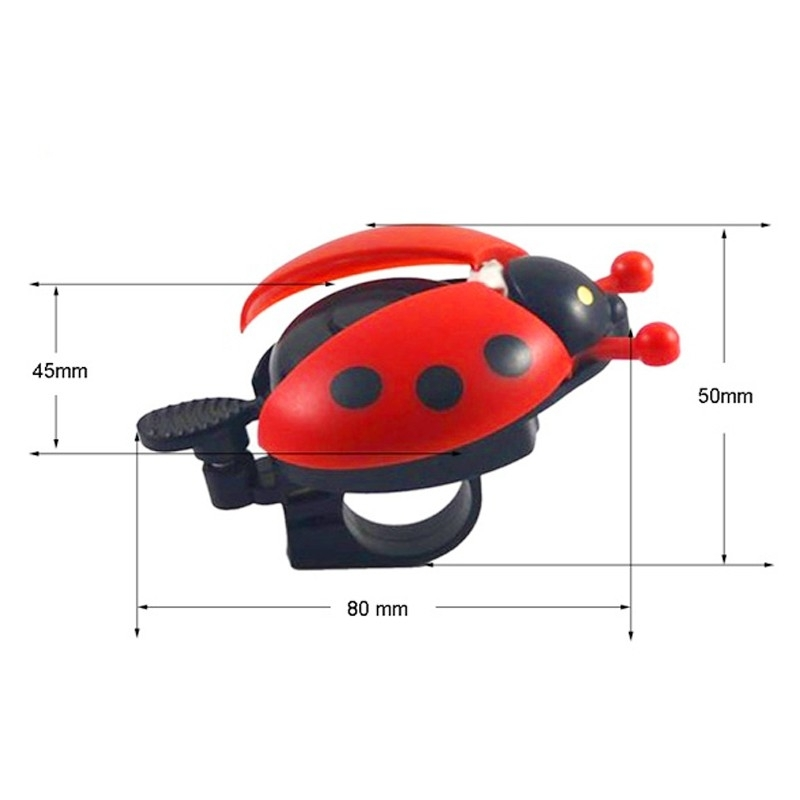 Maxxus Sonnette Coccinelle Enfants Rouge 6 Maxxus Sonnette Coccinelle Enfants Rouge – Image 6