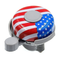 Vélo Original Sonnette De Vélo Drapeau Américain