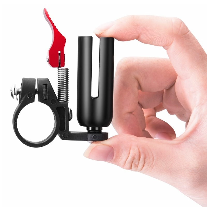 Vélo Original Sonnette De Vélo Portative En Aluminium Noir 2 Vélo Original Sonnette De Vélo Portative En Aluminium Noir – Image 2