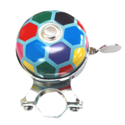 Vélo Original Sonnette De Vélo Rotative à Double Cloche Colorée -Sonnettes et klaxons pour vélo Soldes sonnette de velo rotative a double cloche 2