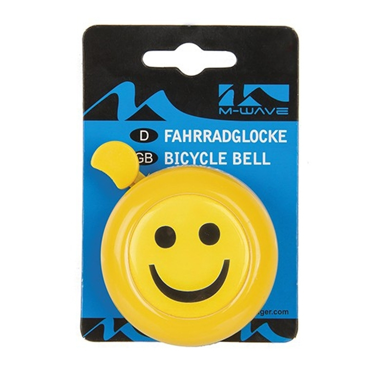 M-Wave Sonnette De Vélo Smiley 2 M-Wave Sonnette De Vélo Smiley – Image 2