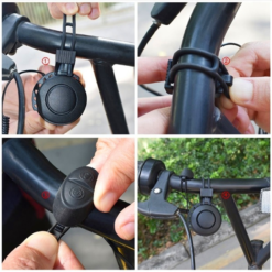 Vélo Original Sonnette électrique Pour Vélo Rechargeable En USB -Sonnettes et klaxons pour vélo Soldes sonnette electrique pour velo rechargeable en usb 4