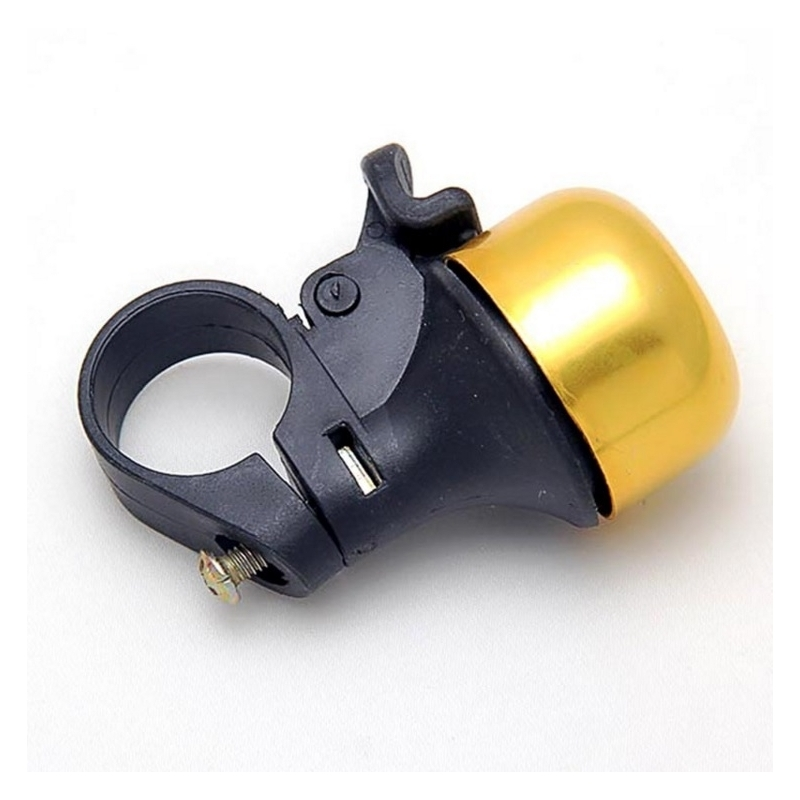 Funecobikes Sonnette Métal Doré Pour Vélo 1 Funecobikes Sonnette Métal Doré Pour Vélo