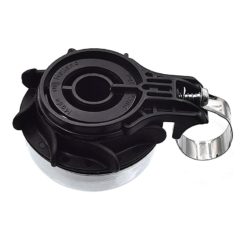 Spanninga Sonnette Rotative Chromé à Friction Pour Vélo -Sonnettes et klaxons pour vélo Soldes sonnette rotative chrome a friction pour velo 3