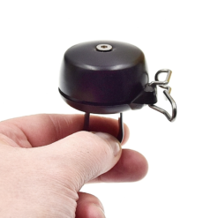 Funecobikes Sonnette Timbre Paperclip Noir Pour Vélo -Sonnettes et klaxons pour vélo Soldes sonnette timbre paperclip noir pour velo 5