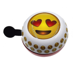 Vélo Original Sonnette Vélo Ding Dong Smiley Coeur 80 Mm -Sonnettes et klaxons pour vélo Soldes sonnette velo ding dong smiley coeur 80 mm 2