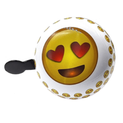 Vélo Original Sonnette Vélo Ding Dong Smiley Coeur 80 Mm