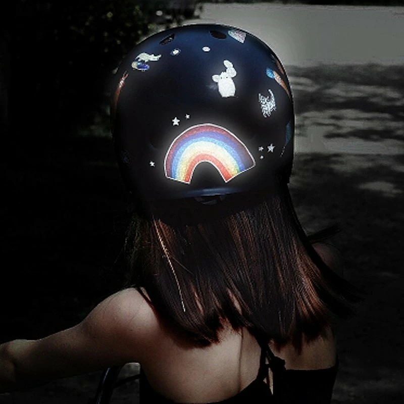 Sticker Réfléchissant Autocollant Vélo Rainette 2 Sticker Réfléchissant Autocollant Vélo Rainette – Image 2