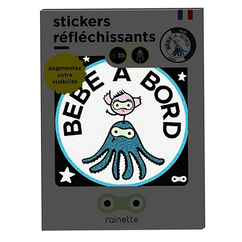 Sticker Réfléchissant Autocollant Vélo Rainette 5 Sticker Réfléchissant Autocollant Vélo Rainette – Image 5