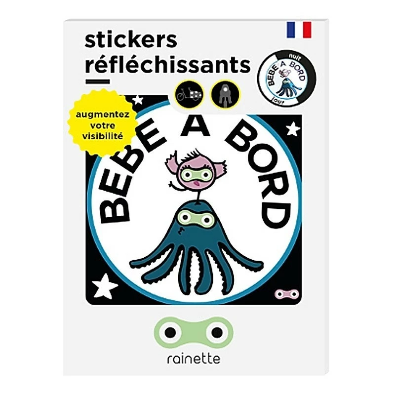 Sticker Réfléchissant Autocollant Vélo Rainette 6 Sticker Réfléchissant Autocollant Vélo Rainette – Image 6