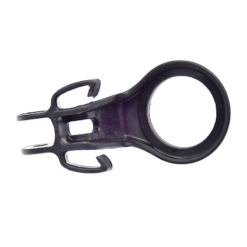 BUSCH & MULLER Support Eclairage B&m Pour Jeu De Direction 1 1/8' Plastique Noir -Sonnettes et klaxons pour vélo Soldes support eclairage bm pour jeu de direction 1 1 8 plastique noir 2