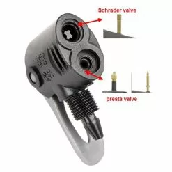 Funecobikes Tête De Gonflage Pour Pompe De Vélo -Sonnettes et klaxons pour vélo Soldes tete de gonflage pour pompe de velo 4