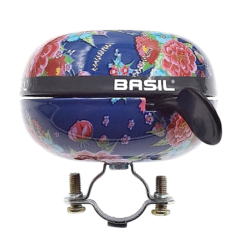 Timbre Vélo Bleu Big Bell Bloom 80 Mm - Basil -Sonnettes et klaxons pour vélo Soldes timbre velo bleu big bell bloom 80 mm basil 2