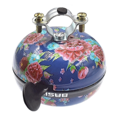 Timbre Vélo Bleu Big Bell Bloom 80 Mm - Basil -Sonnettes et klaxons pour vélo Soldes timbre velo bleu big bell bloom 80 mm basil 3