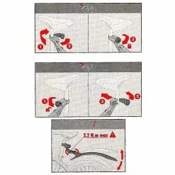 ZEFAL Zéfal Deflector RM90+ - Garde-boue Pour Pneu Large VTT -Sonnettes et klaxons pour vélo Soldes zefal deflector rm90 garde boue pour pneu large vtt 3